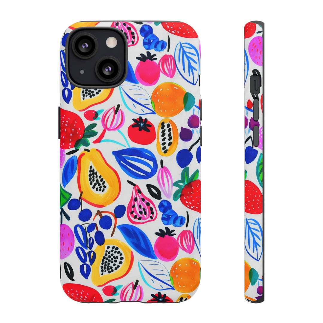 Summer Fruit Cute Tough Phone Case - For Apple iPhone 17, 16 Pro Max, 15 Pro Max, 14 Plus 13 Pro 12, Samsung Galaxy S26, S25, S24 Plus Ultra