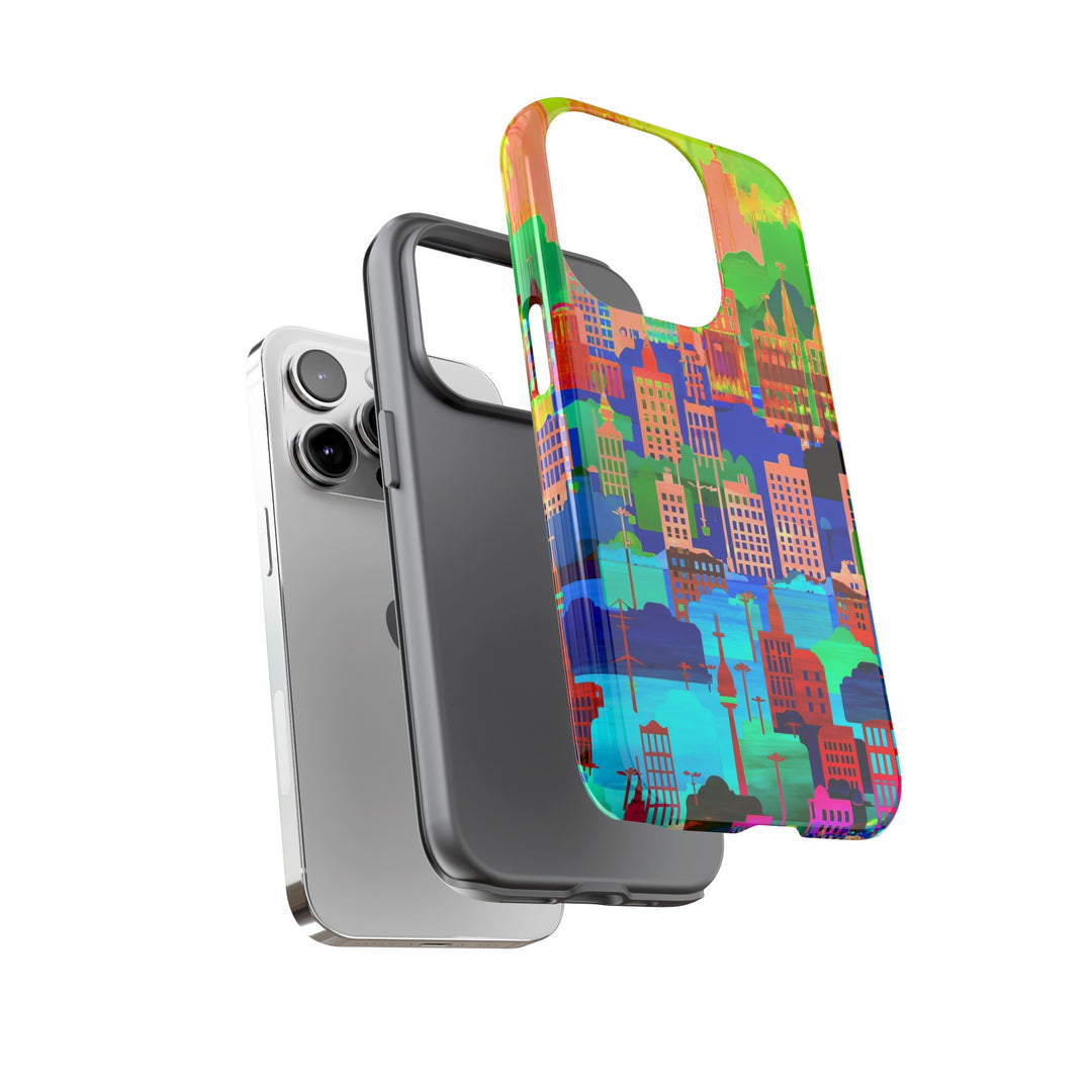 Cute Samsung Case | Cool Iphone Case | Summer City Skyline, Samsung S24, S23, S22, S21, IPhone 15 Case | Iphone 14 Case, Iphone 13 Case - Studio40ParkLane