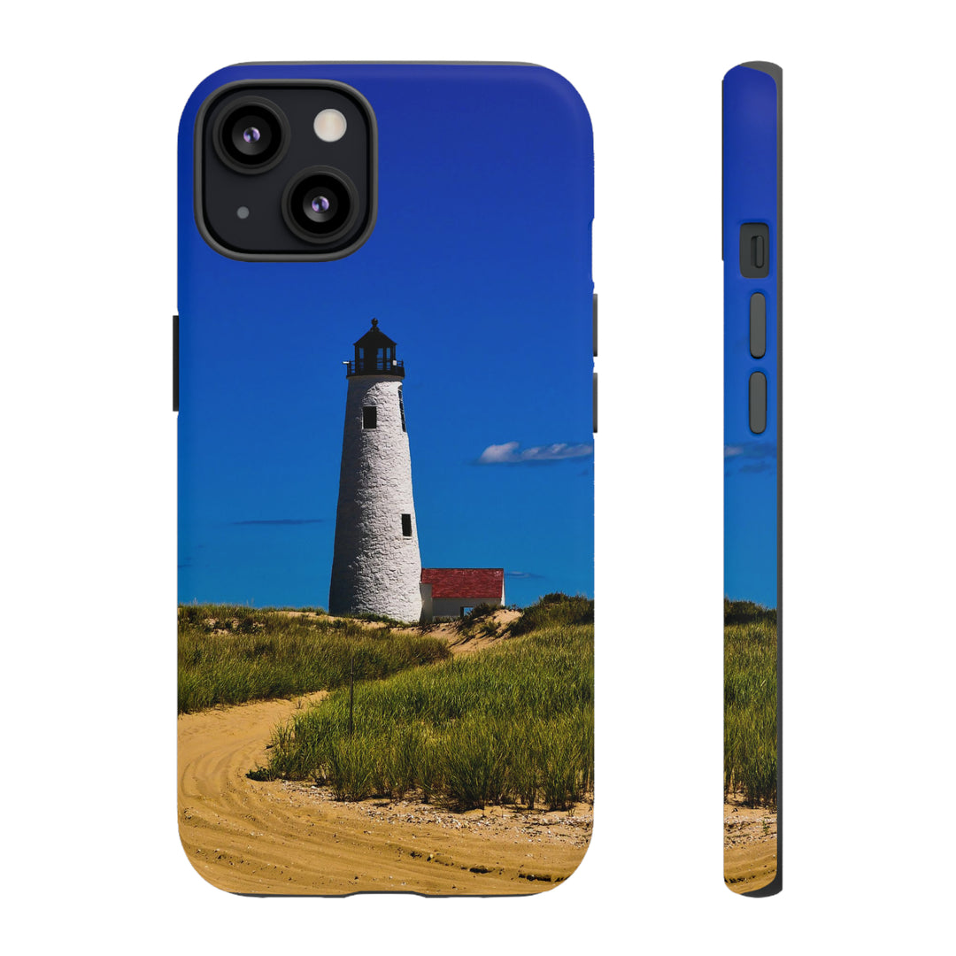 Cute IPhone Case | iPhone 15 Case | iPhone 15 Pro Max Case, Iphone 14 Case, Iphone 14 Pro Max Case IPhone Case for Art Lovers - Beach Lighthouse - Studio40ParkLane
