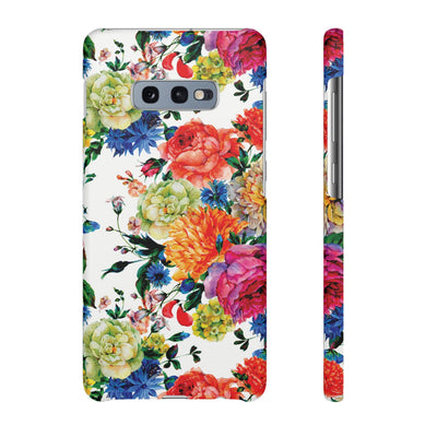 Snap Spring Flowers Cute Phone Cases for Samsung S24, S23, S22, S21, S20, Plus and Ultra, Iphone 16 Pro Max, Iphone 15, 14, 13, 12, 11, 10 - Studio40ParkLane
