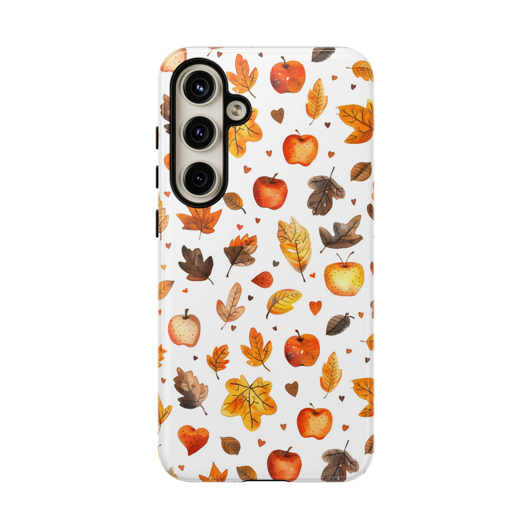 Autumn Fall Leaves Gift for Her Cute Phone Case for, Samsung Galaxy S24, S23, S22, S21, IPhone 16 Case | Iphone 15, Iphone 14, IPhone 13 Case - Studio40ParkLane