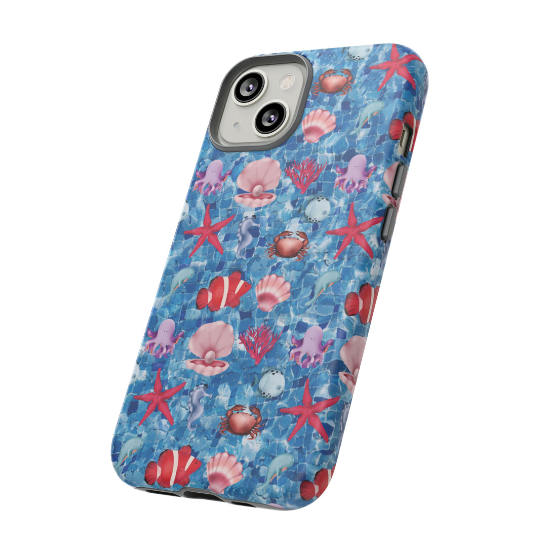 Cute IPhone Case | Under The Sea, iPhone 15 Case | iPhone 15 Pro Case, Iphone 14 Case, Iphone 14 Pro Max Case, Protective Iphone Case - Studio40ParkLane