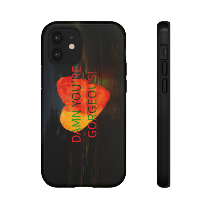 Cute IPhone Case | iPhone 15 Case | iPhone 15 Pro Max Case, Iphone 14 Case, Iphone 14 Pro Max Case IPhone Case for Art Lovers, Heart Sunset - Studio40ParkLane