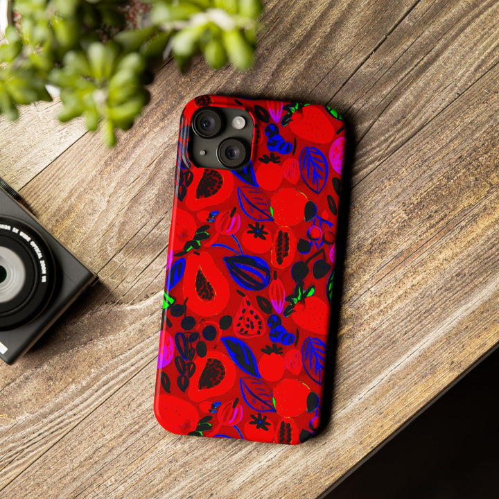 Slim Trendy Fall Fruit Gift for Her Cute Phone Cases for Iphone 16 | iPhone 15 Case | iPhone 15 Pro Max Case, Iphone 14, Iphone 14 Pro Max, Iphone 13, Slim - Studio40ParkLane
