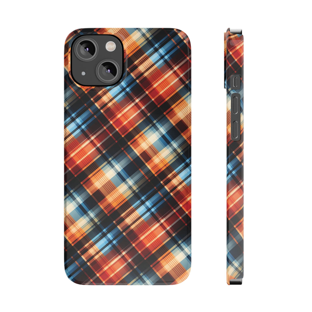Slim Checkered Plaid Gift for Her Cute Phone Cases for Iphone 16 Pro Max | iPhone 15 Case | iPhone 15 Pro Max Case, Iphone 14, 13, 12, 11, 10, 8, 7 - Studio40ParkLane