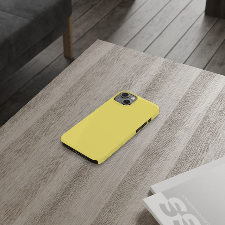 Slim Light Yellow Gift for Her Aesthetic Cute Phone Case for Iphone 16 - | iPhone 15 Pro Max Case | iPhone 14 Case 13 12 11 10 9 8 7 - Studio40ParkLane