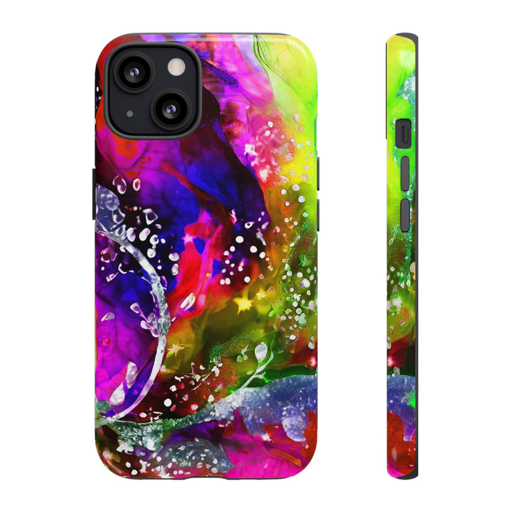 Impact Resistant, Multi Color Marble, Cute Phone Cases for Samsung S24, S23, S22, S21, IPhone 15 pro Iphone 14 pro Iphone 13 IPhone 12 Iphone 11 - Studio40ParkLane