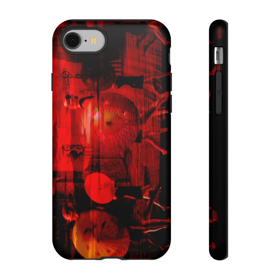 Cute IPhone Case | iPhone 15 Case | iPhone 15 Pro Max Case, Iphone 14 Case, Iphone 14 Pro Max Case IPhone Case for Art Lovers, Sunset Dance Red - Studio40ParkLane