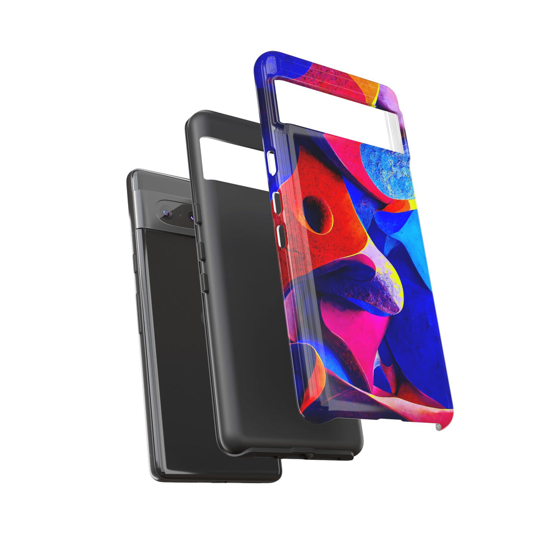 Impact Resistant, Abstract Shapes, Cute Phone Cases for Samsung S24, S23, S22, S21, IPhone 15 pro Iphone 14 pro Iphone 13 IPhone 12 Iphone 11 - Studio40ParkLane