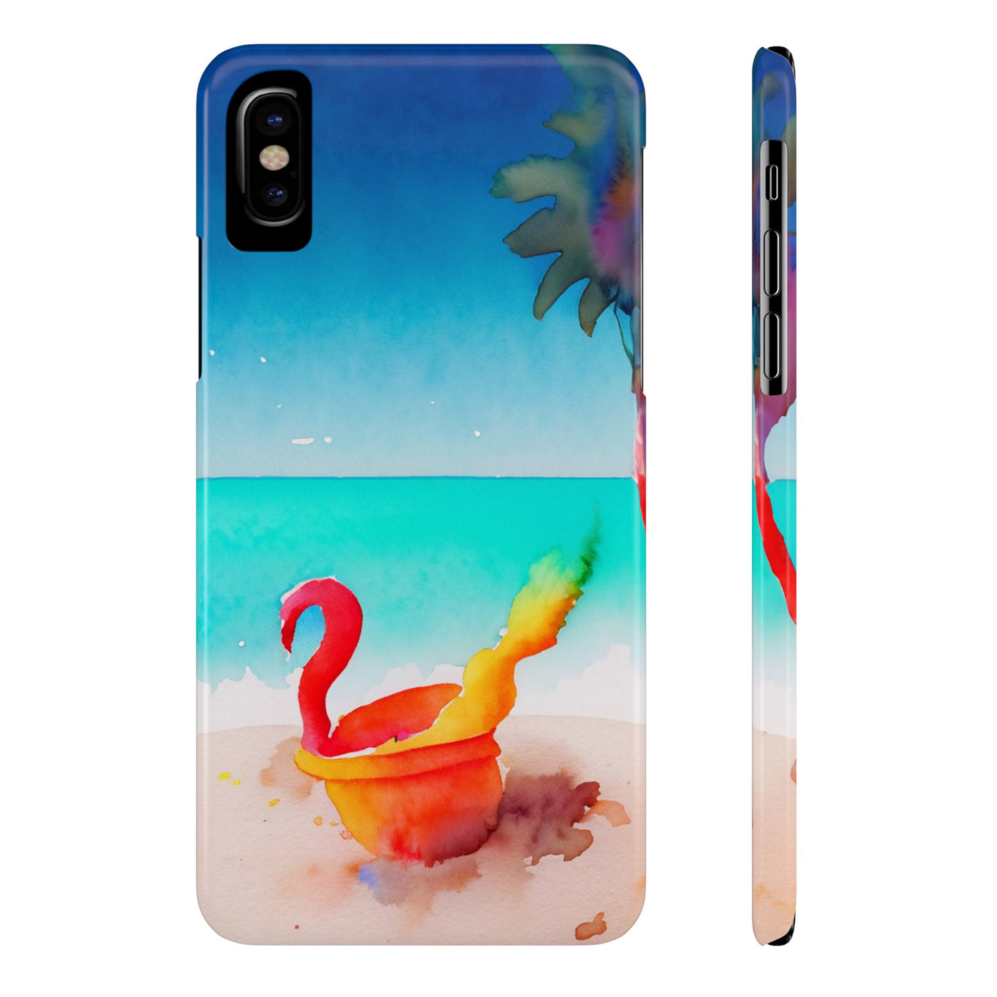 Slim Cute Phone Cases for Iphone - | iPhone 15 Case | iPhone 15 Pro Max Case, Iphone 14 Case, Iphone 14 Pro Max, Iphone 13, Summer Beach Bucket