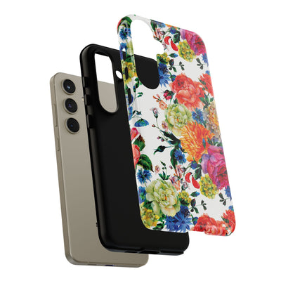 Premium Tough Spring Flowers Cute Phone Cases for Samsung S24, S23, S22, S21, S20, Plus and Ultra, Iphone 16 Pro Max,15, 14, 13, 12, 11, 10 - Studio40ParkLane