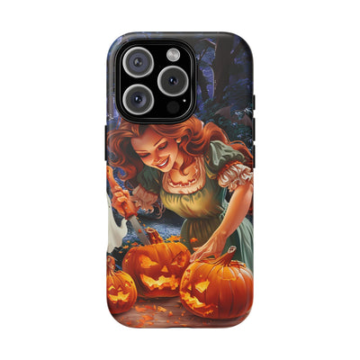 Autumn Fall Pumpkin Fairy Gift for Her Cute Phone Case for, Samsung Galaxy S24, S23, S22, S21, IPhone 16 Case | Iphone 15, Iphone 14, IPhone 13 Case