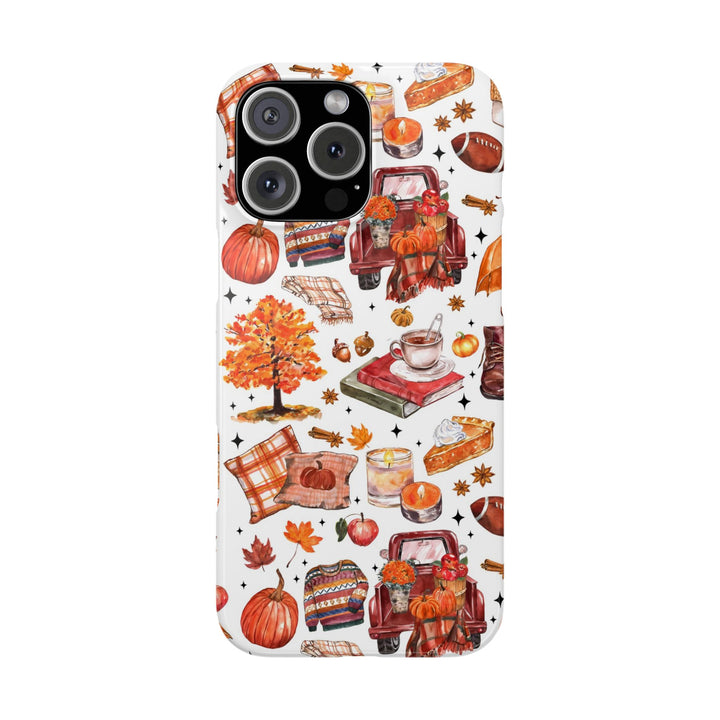 Slim Cute Fall Phone Cases Gift for Her Coquette Collage for Iphone 16 | iPhone 15 Case | iPhone 15 Pro Max Case, Iphone 14 Case, Iphone 13, Slim - Studio40ParkLane