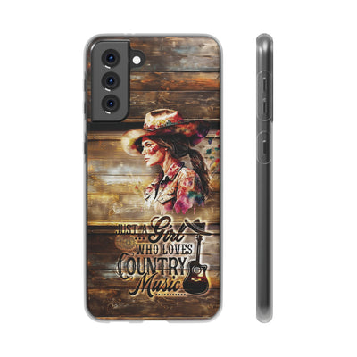 Cute Flexi Phone Cases, Country Music Inspiration, For Samsung Galaxy S23 Phone Case, Samsung S22 Case, Samsung S21 Case, S20 Plus