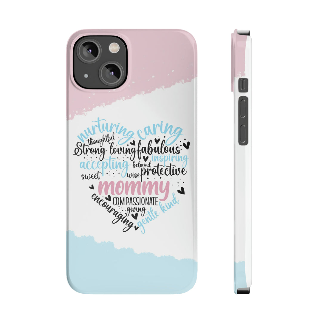 Slim Cute Phone Cases for Iphone - | iPhone 15 Case | iPhone 15 Pro Max Case, Iphone 14 Case, Iphone 14 Pro Max, Iphone 13, Mother&
