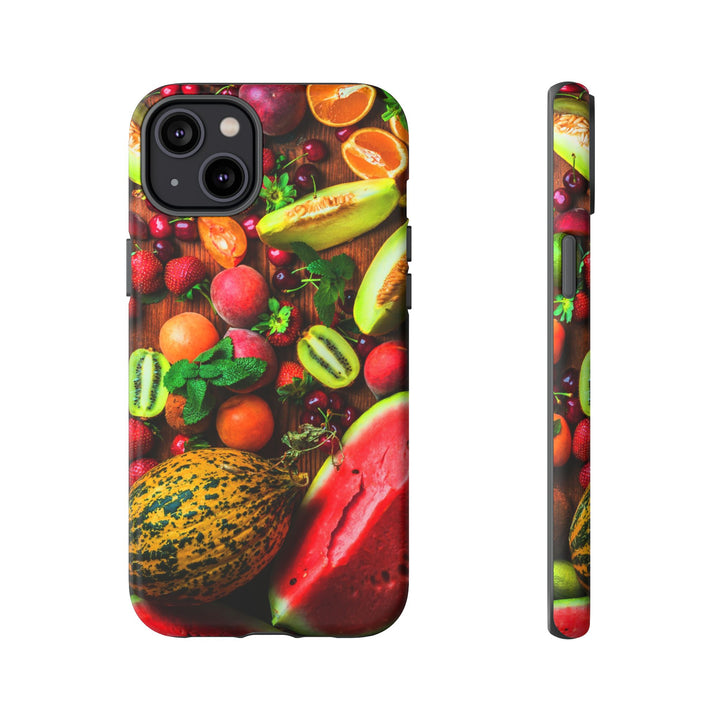 Fall Fruit Collage Cute Phone Case for, Samsung Galaxy S24, S23, S22, S21, IPhone 16 Case | Iphone 15, Iphone 14, IPhone 13 Case Mom Dad Gift - Studio40ParkLane