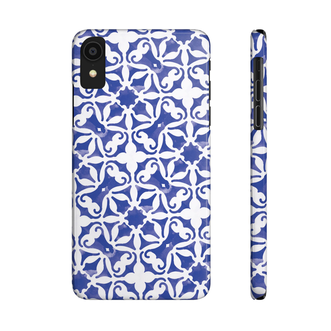 Slim Blue Mosaic Gift for Her Cute Phone Cases for Iphone 16 Case | iPhone 15 Case | iPhone 15 Pro Max Case, Iphone 14, Iphone 14 Pro Max, Iphone 13, 11,10,8,7