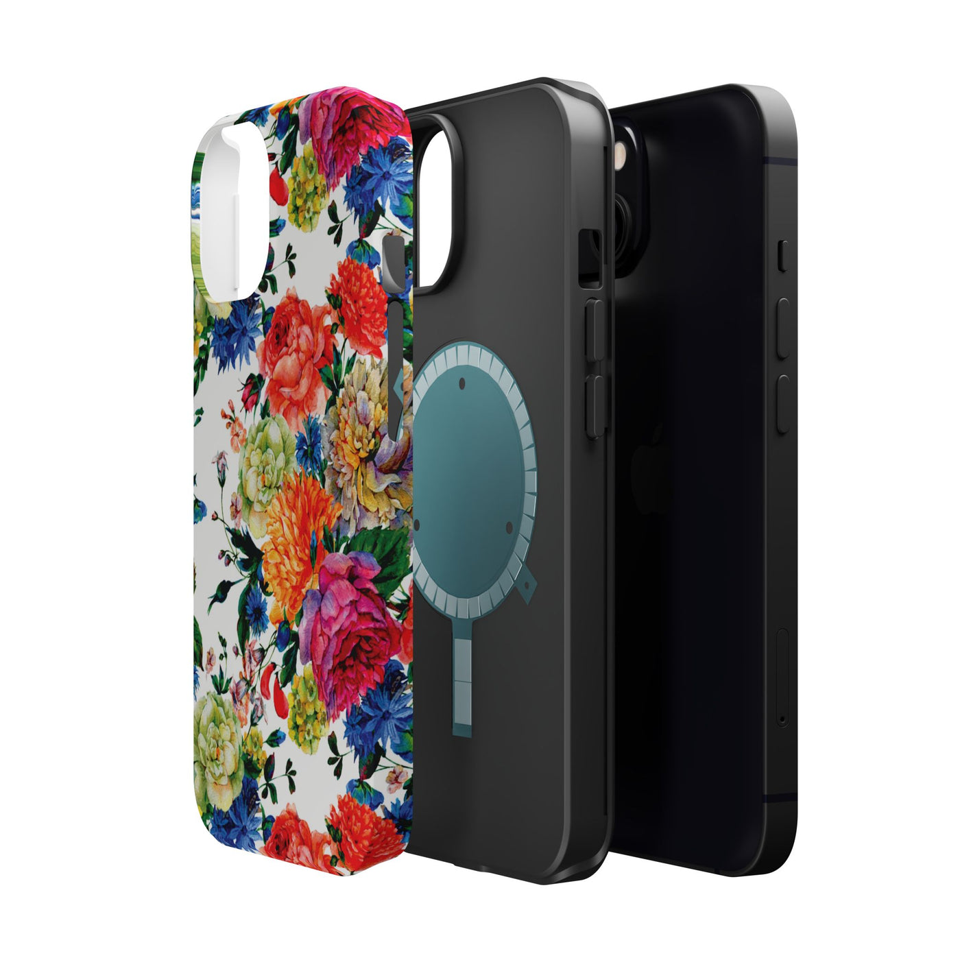 Spring Flowers Magsafe Cute Phone Case for Iphone Gift for Her, iPhone 16 Case iPhone 15 Pro Max Case, Iphone 14, Iphone 14 Pro Max, 13, 12 - Studio40ParkLane