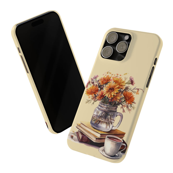 Slim Fall Autumn Leaves Cute Phone Cases for Iphone 16 | iPhone 15 Case | iPhone 15 Pro Max Case, Iphone 14, Iphone 14 Pro Max, Iphone 13, Slim Mom Dad Gift - Studio40ParkLane