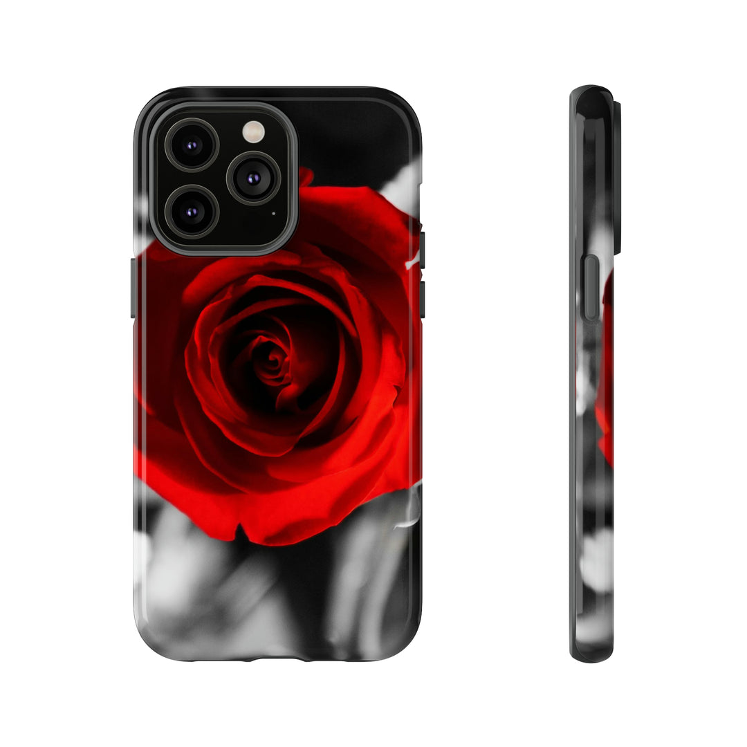 Cute IPhone Case | iPhone 15 Case | iPhone 15 Pro Max Case, Iphone 14 Case, Iphone 14 Pro Max Case IPhone Case for Art Lovers - Red Rose - Studio40ParkLane