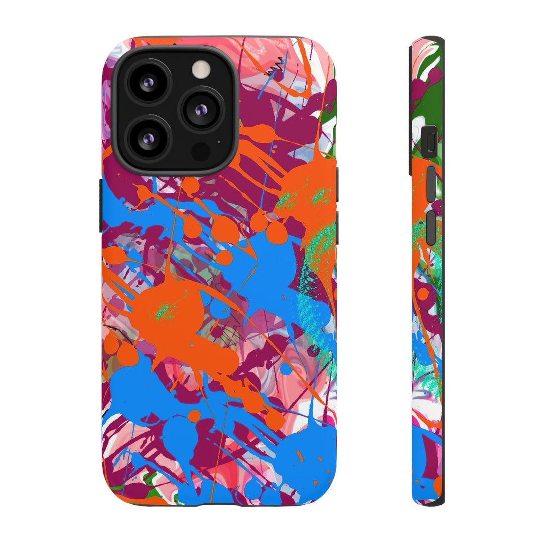 Cute IPhone Case | iPhone 15 Case | iPhone 15 Pro Max Case, Iphone 14 Case, Iphone 14 Pro Max Case IPhone Case for Art Lovers Fall Paint Splash - Studio40ParkLane