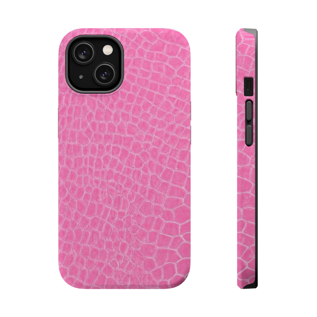 Non Leather Pink Color Pattern Magsafe Cute Phone Case for Iphone Gift for Her, | iPhone 15 Case | iPhone 15 Pro Max Case, Iphone 14, Iphone 14 Pro Max, Iphone 13, Iphone 16 - Studio40ParkLane