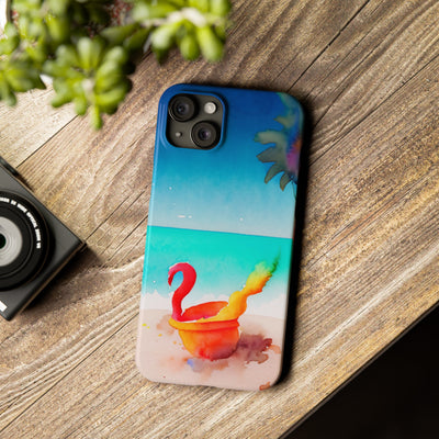 Slim Cute iPhone Cases - | iPhone 15 Case | iPhone 15 Pro Max Case, Iphone 14 Case, Iphone 14 Pro Max, Iphone 13, Summer Beach Bucket