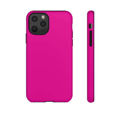 Cute Fun Cool Bright Pink Phone Case for, Samsung Galaxy S24, S23, S22, S21, IPhone 16 Case | Iphone 15, Iphone 14, IPhone 13 Case