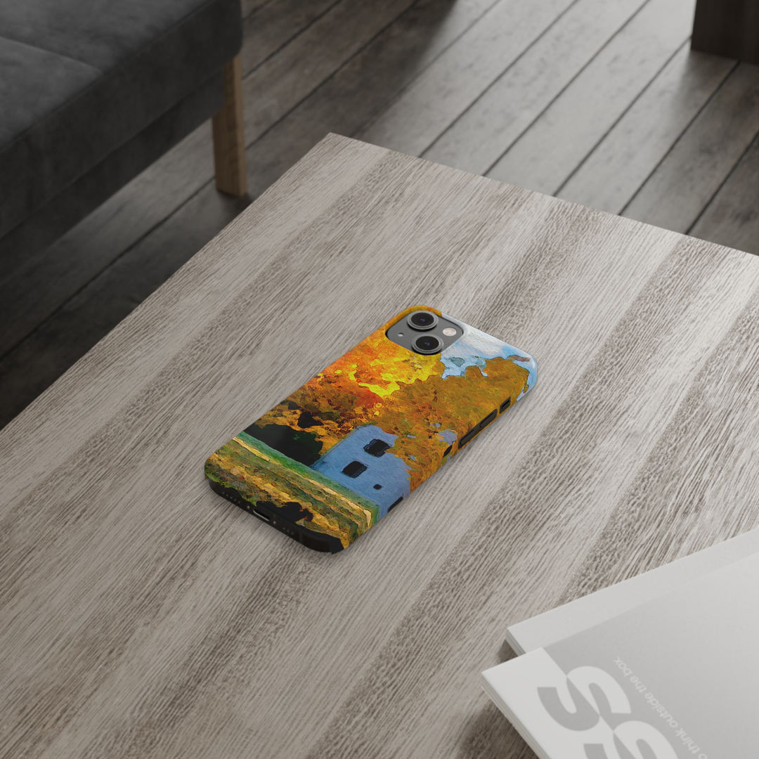 Slim Cute Phone Cases for Iphone - | iPhone 15 Case | iPhone 15 Pro Max Case, Iphone 14 Case, Iphone 14 Pro Max, Iphone 13, New England Fall Leaves - Studio40ParkLane