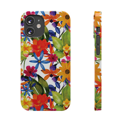 Slim Spring Flowers Gift for Her Cute Phone Cases for Iphone 16 Pro Max | iPhone 15 Case | iPhone 15 Pro Max Case, Iphone 14, 13, 12, 11, 10, 8, 7 - Studio40ParkLane