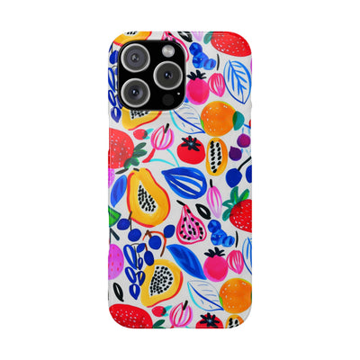 Slim Summer Fruit Cute Phone Cases for Iphone 16 Case | iPhone 15 Case | iPhone 15 Pro Max Case, Iphone 14, Iphone 14 Pro Max, Iphone 13