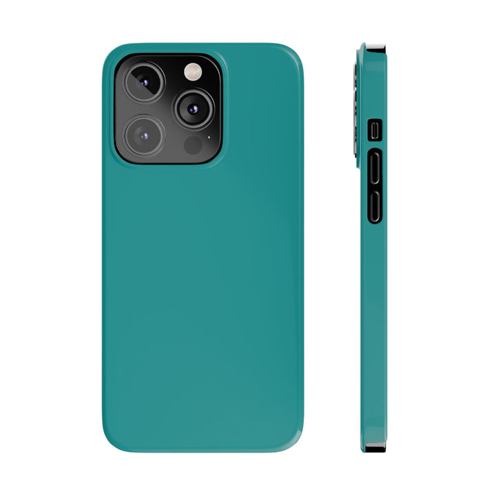 Slim Turquoise Blue Gift for Her Aesthetic Cute Phone Case for Iphone 16 - | iPhone 15 Pro Max Case | iPhone 14 Case 13 12 11 10 9 8 7 - Studio40ParkLane