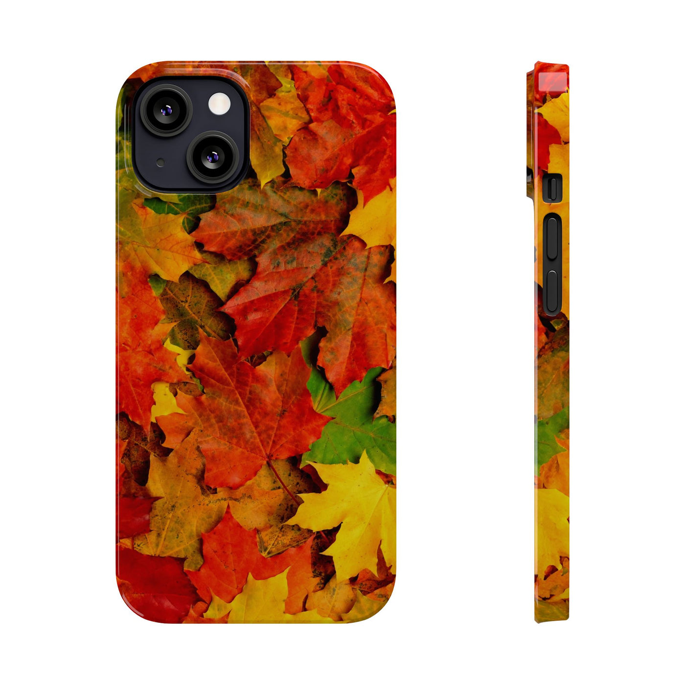 Slim Fall Leaves Slim Cute Phone Cases for Iphone  | iPhone 15 Case | iPhone 15 Pro Max Case, Iphone 14, Iphone 14 Pro Max, Iphone 13