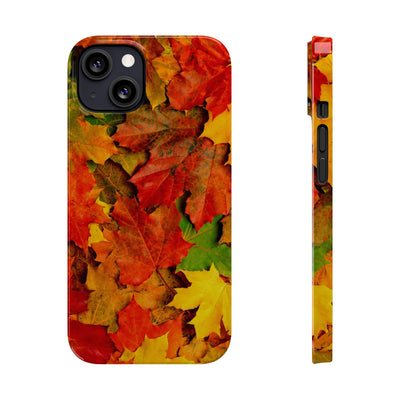 Fall Leaves Slim Cute Phone Cases for Iphone  | iPhone 15 Case | iPhone 15 Pro Max Case, Iphone 14, Iphone 14 Pro Max, Iphone 13