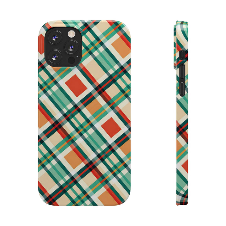 Slim Checkered Plaid Gift for Her Cute Phone Cases for Iphone 16 Pro Max | iPhone 15 Case | iPhone 15 Pro Max Case, Iphone 14, 13, 12, 11, 10, 8, 7 - Studio40ParkLane