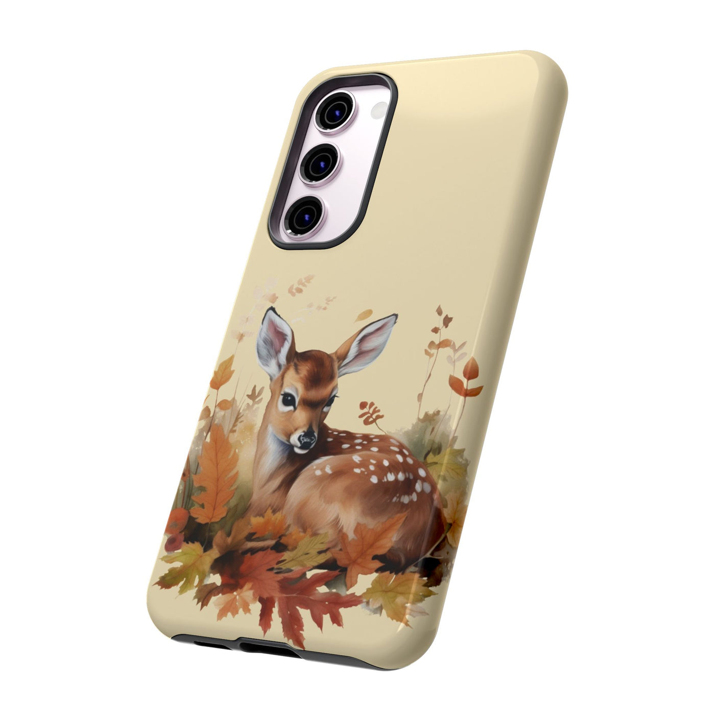 Autumn Fall Deer Gift for Her Cute Phone Case for, Samsung Galaxy S24, S23, S22, S21, IPhone 16 Case | Iphone 15, Iphone 14, IPhone 13 Case