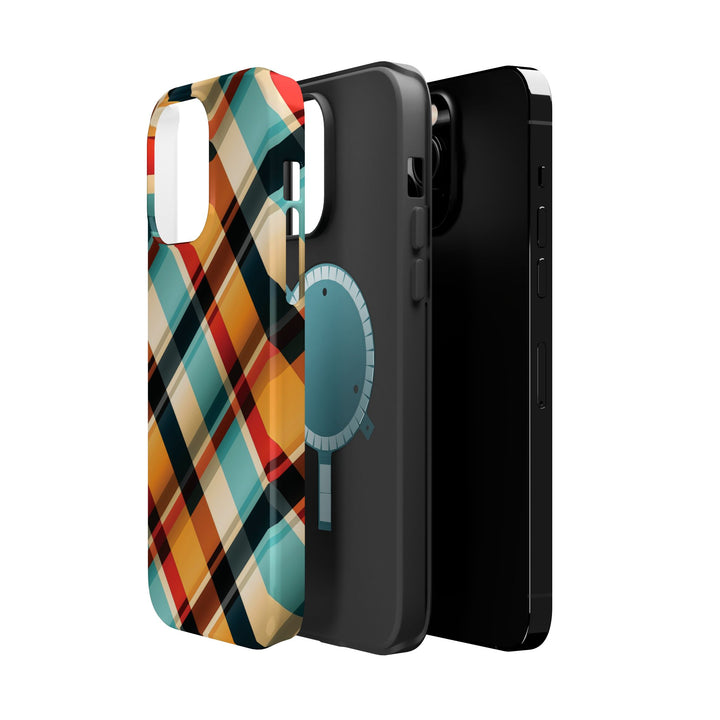 Checkered Plaid Magsafe Gift for Her Cute Phone Case for Iphone, | iPhone 16 | iPhone 15 Pro Max, Iphone 14 Pro Max, 13 12 11 10 9 8 7 - Studio40ParkLane