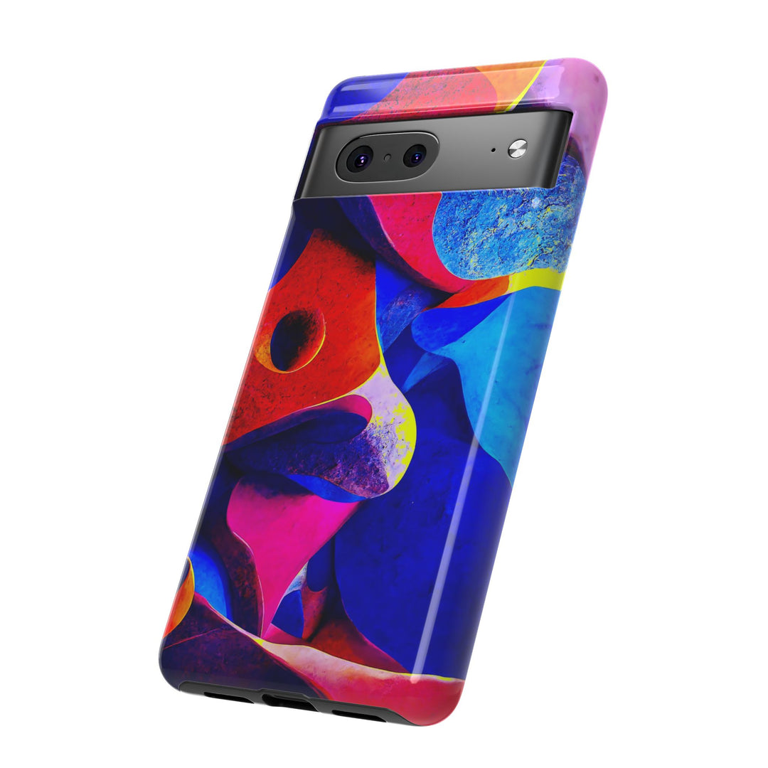 Impact Resistant, Abstract Shapes, Cute Phone Cases for Samsung S24, S23, S22, S21, IPhone 15 pro Iphone 14 pro Iphone 13 IPhone 12 Iphone 11 - Studio40ParkLane