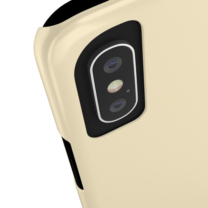 Slim Pale Yellow Gift for Her Aesthetic Cute Phone Case for Iphone 16 - | iPhone 15 Pro Max Case | iPhone 14 Case 13 12 11 10 9 8 7 - Studio40ParkLane