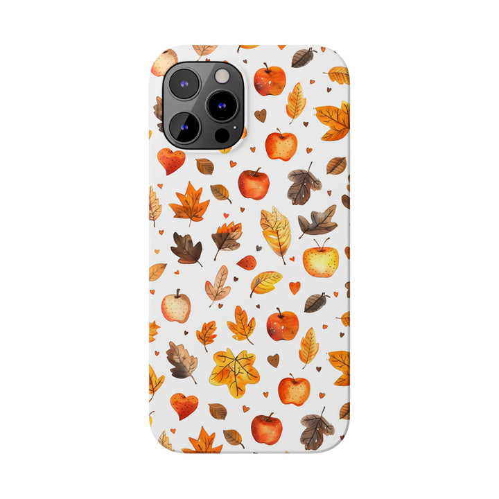 Slim Fall Autumn Leaves Gift for Her Cute Phone Cases for Iphone 16 | iPhone 15 Case | iPhone 15 Pro Max Case, Iphone 14, Iphone 14 Pro Max, Iphone 13, Slim - Studio40ParkLane