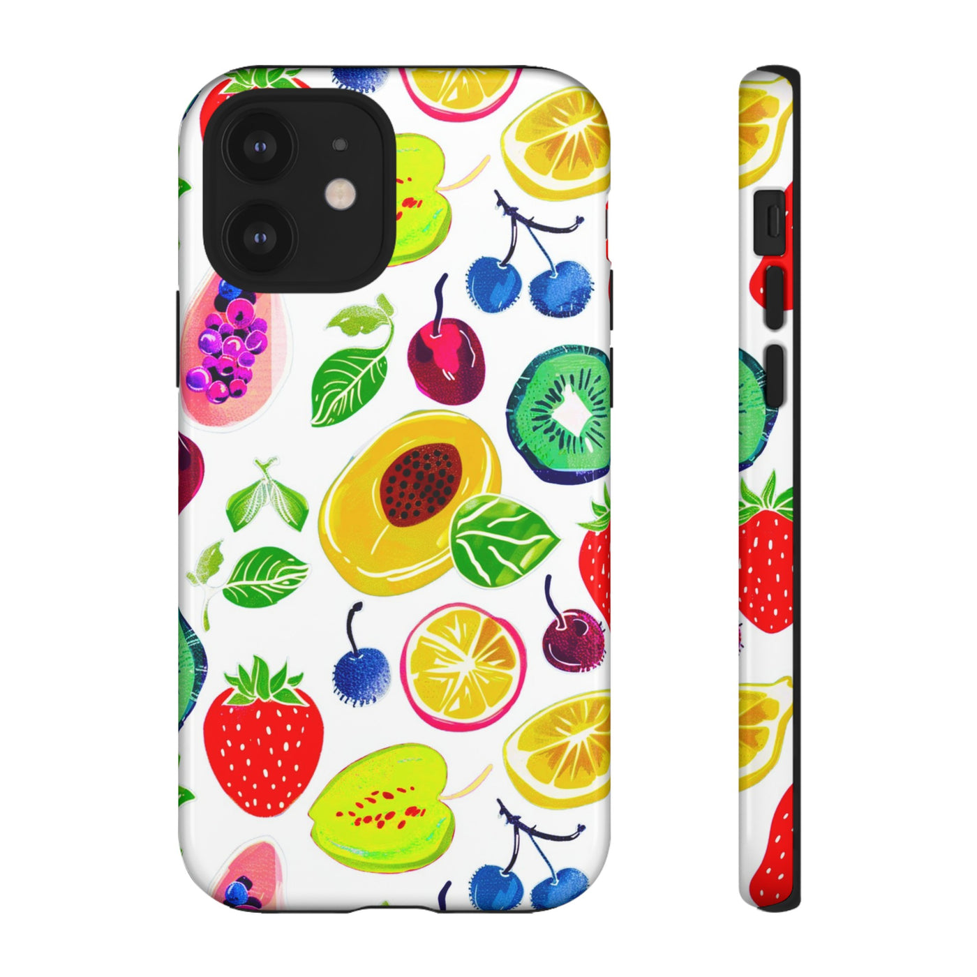 Impact Resistant, Summer Fruit, Cute Phone Cases for Samsung S24, S23, S22, S21, IPhone 15 pro, Iphone 14 pro, Iphone 13 IPhone 12 Iphone 11