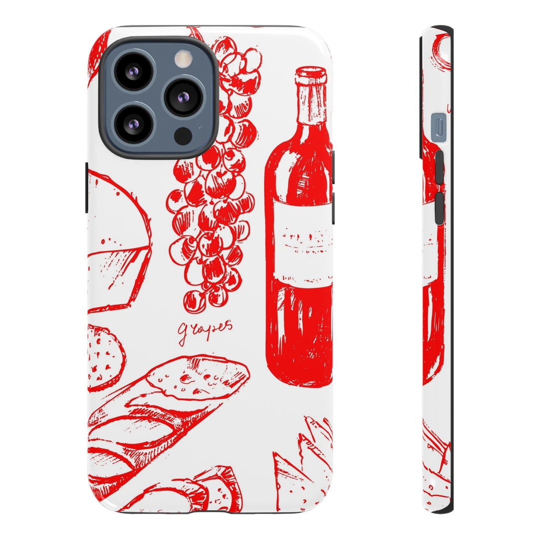 Impact Resistant, Italian French, Cute Phone Cases for Samsung S24, S23, S22, S21, IPhone 15 pro Iphone 14 pro Iphone 13 IPhone 12 Iphone 11 - Studio40ParkLane