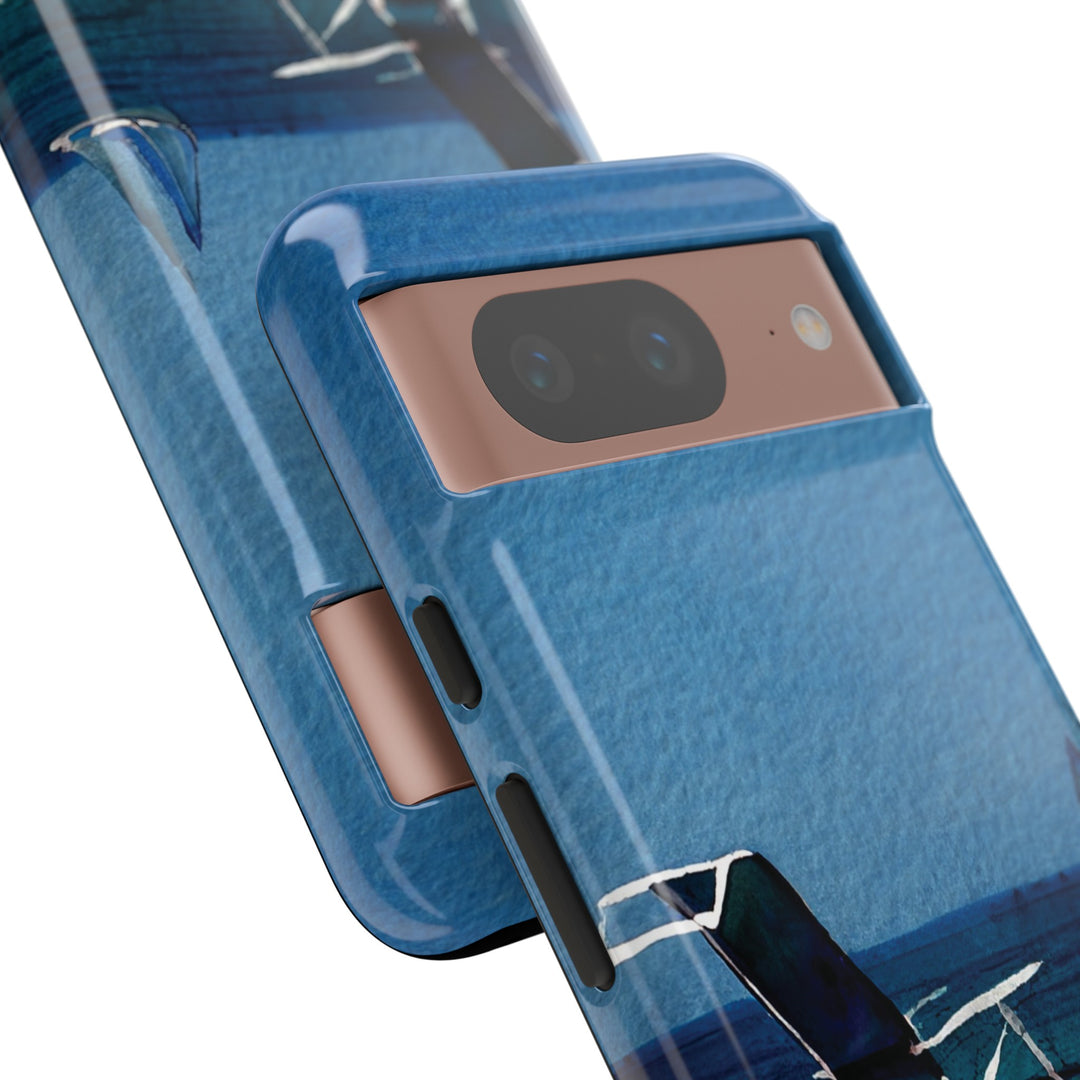 Cute Samsung Case | Cool Iphone Case | Summer Blue Beach Chair, Samsung S24, S23, S22, S21, IPhone 15 Case | Iphone 14 Case, Iphone 13 Case - Studio40ParkLane