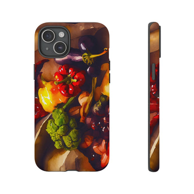 Impact Resistant, Fall Farm Vegetables, Cute Phone Cases for Samsung S24, S23, S22, S21, IPhone 15 pro Iphone 14 pro Iphone 13 IPhone 12 Iphone 11