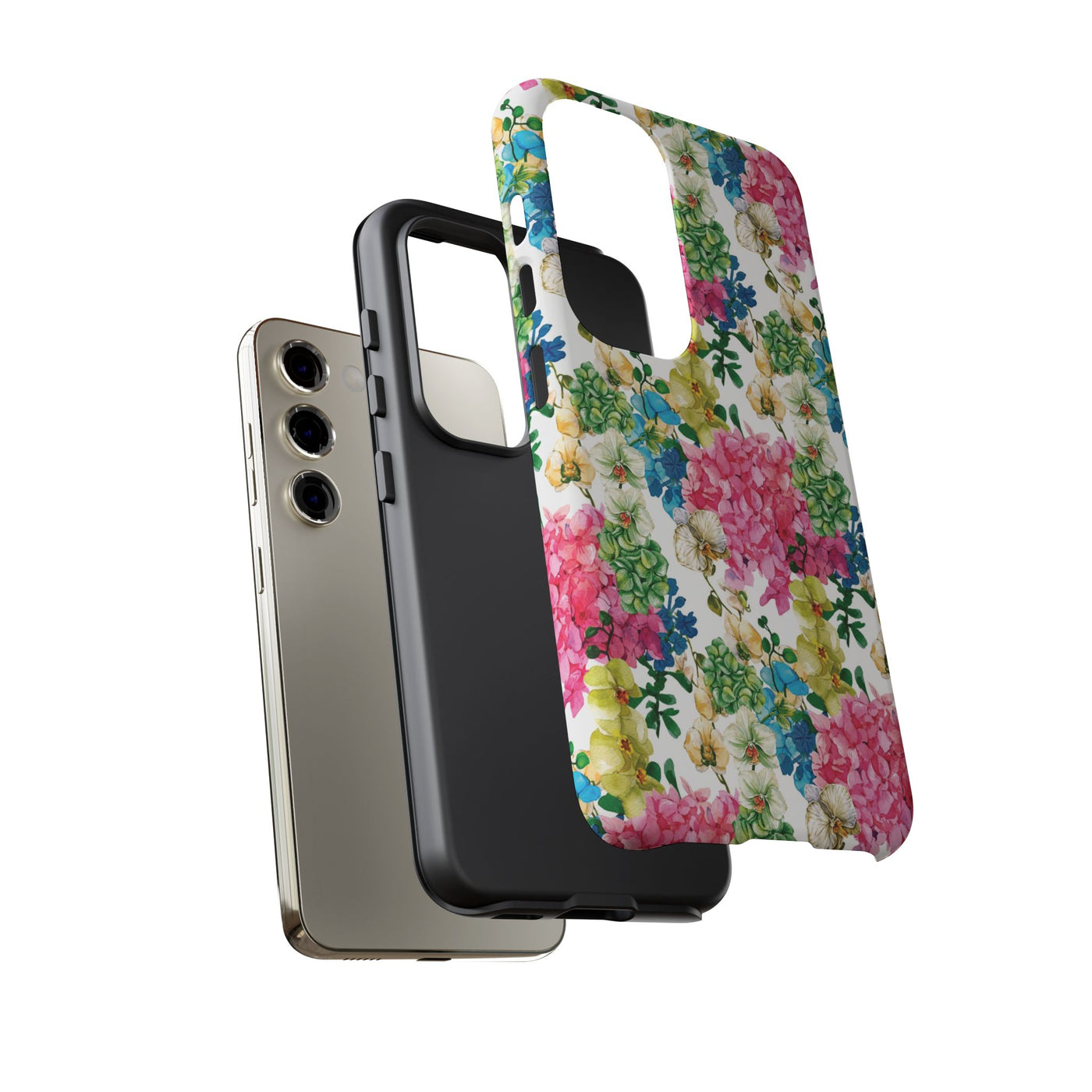 Premium Tough Spring Flowers Cute Phone Cases for Samsung S24, S23, S22, S21, S20, Plus and Ultra, Iphone 16 Pro Max,15, 14, 13, 12, 11, 10 - Studio40ParkLane