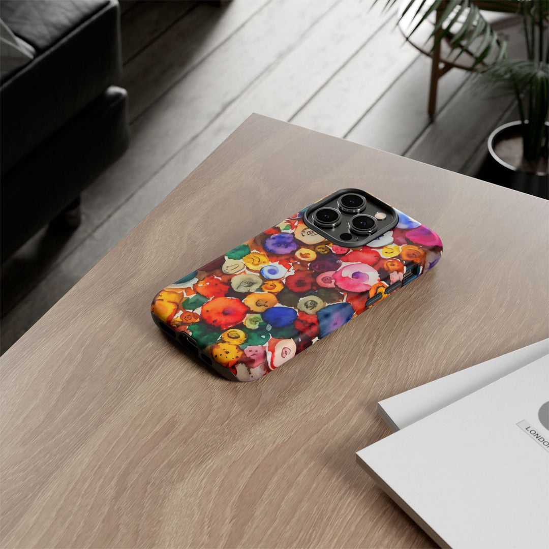 Impact Resistant, Fall Colors Buttons, Cute Phone Cases for Samsung S24, S23, S22, S21, IPhone 15 pro Iphone 14 pro Iphone 13 IPhone 12 Iphone 11 - Studio40ParkLane