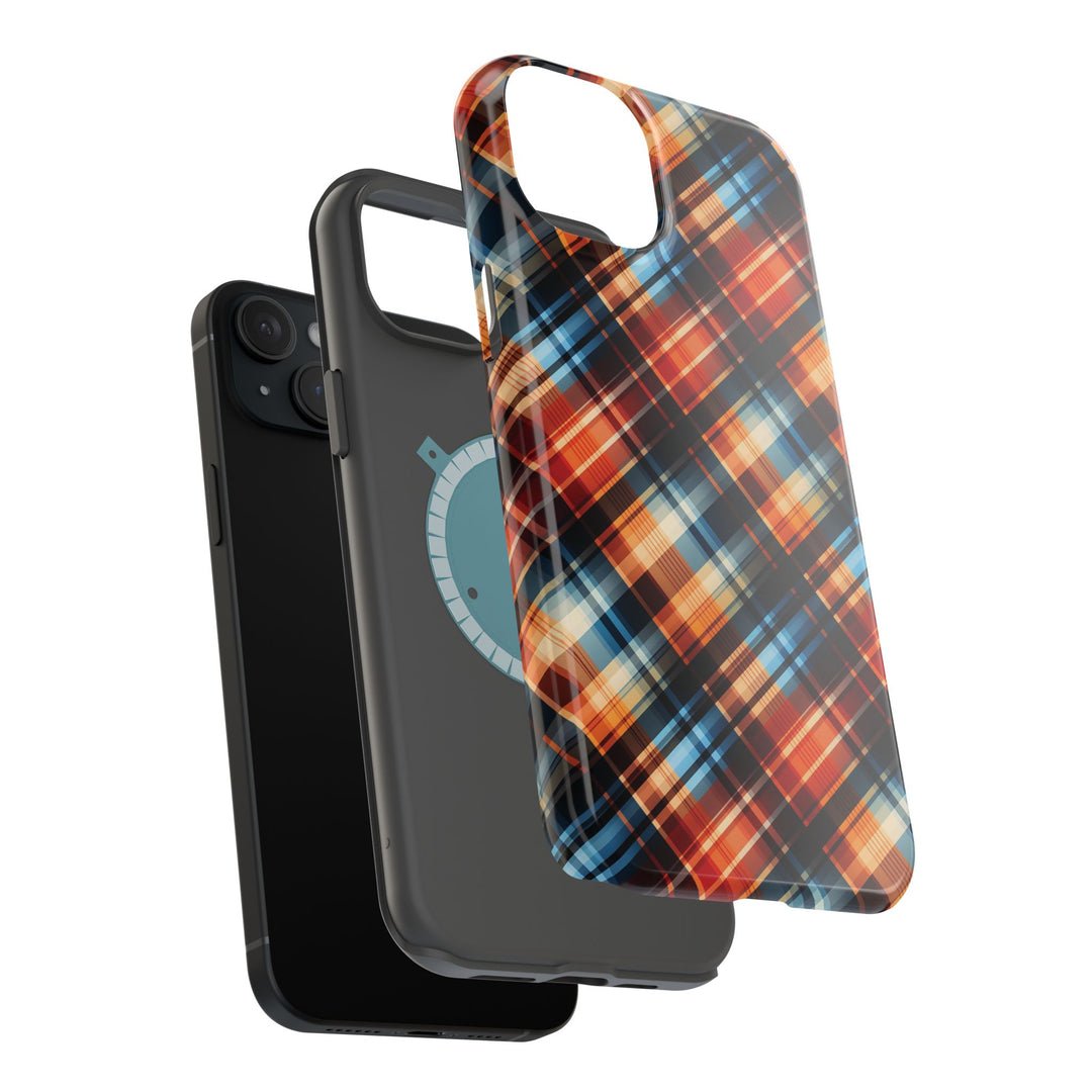 Checkered Plaid Magsafe Gift for Her Cute Phone Case for Iphone, | iPhone 16 | iPhone 15 Pro Max, Iphone 14 Pro Max, 13 12 11 10 9 8 7 - Studio40ParkLane