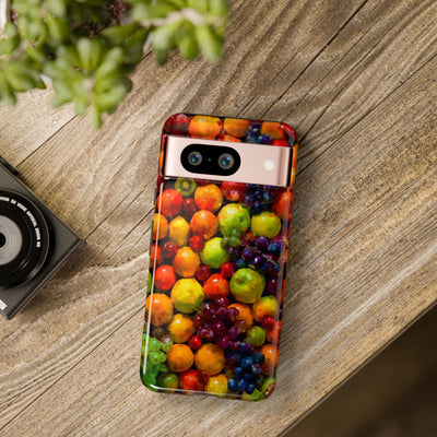 Impact Resistant, Fall Fruit, Cute Phone Cases for Samsung S24, S23, S22, S21, IPhone 15 pro Iphone 14 pro Iphone 13 IPhone 12 Iphone 11