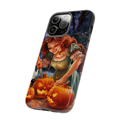 Autumn Fall Pumpkin Fairy Gift for Her Cute Phone Case for, Samsung Galaxy S24, S23, S22, S21, IPhone 16 Case | Iphone 15, Iphone 14, IPhone 13 Case