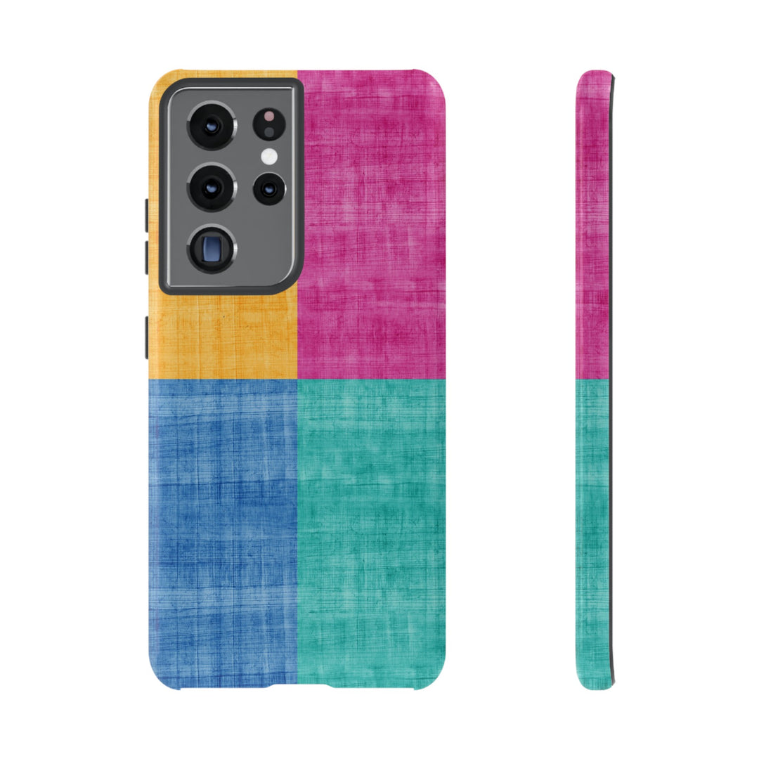 Impact Resistant, Colored Shapes, Cute Phone Cases for Samsung S24, S23, S22, S21, IPhone 15 pro Iphone 14 pro Iphone 13 IPhone 12 Iphone 11 - Studio40ParkLane